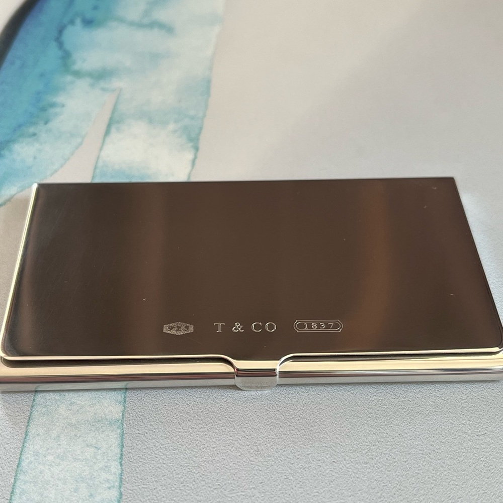 Authentic SS Tiffany & Co Business Card Holder